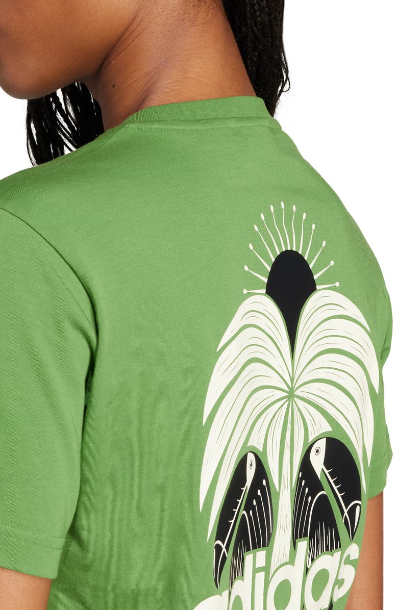 adidas x FARM Rio Cotton Graphic T-Shirt, Alternate, color,