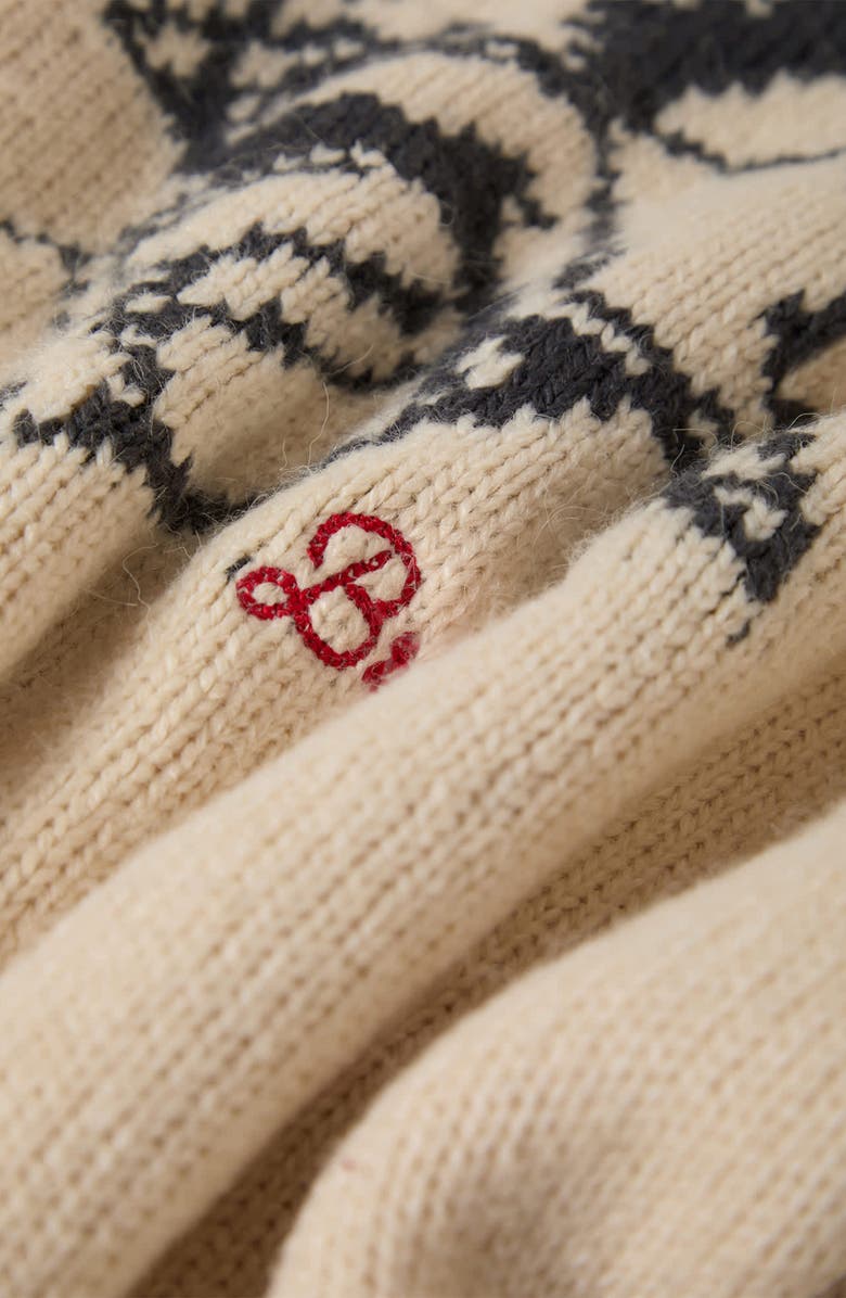 Brixton Ranching Club Crewneck Sweater, Alternate, color, Whitecap