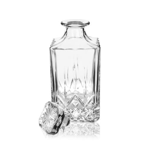 Viski Admiral Crystal Liquor Decanter In Clear