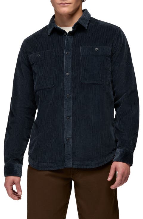 Ridgecrest Long Sleeve Organic Cotton Corduroy Shirt