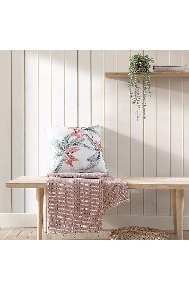 Tommy Bahama Acapulco Palms Decorative Throw Pillow, Alternate, color, Mineral Green