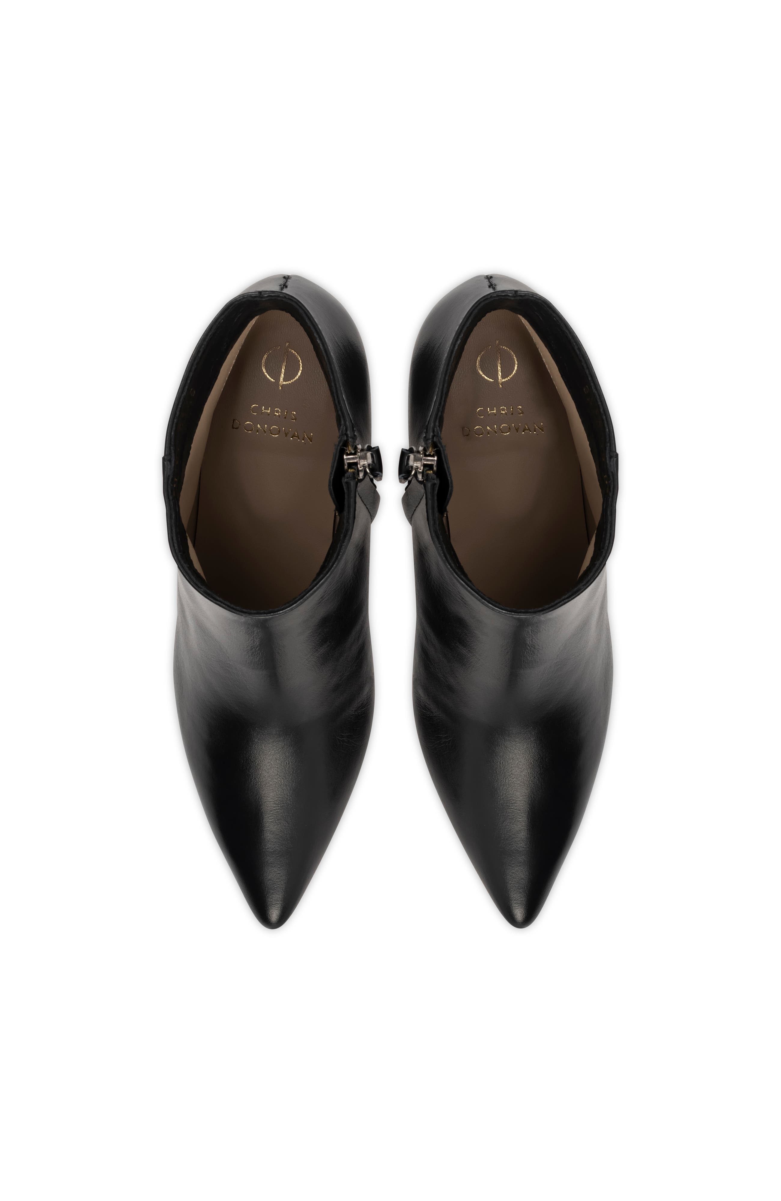 Chris Donovan Footwear Breeze Bootie, Alternate, color, Black