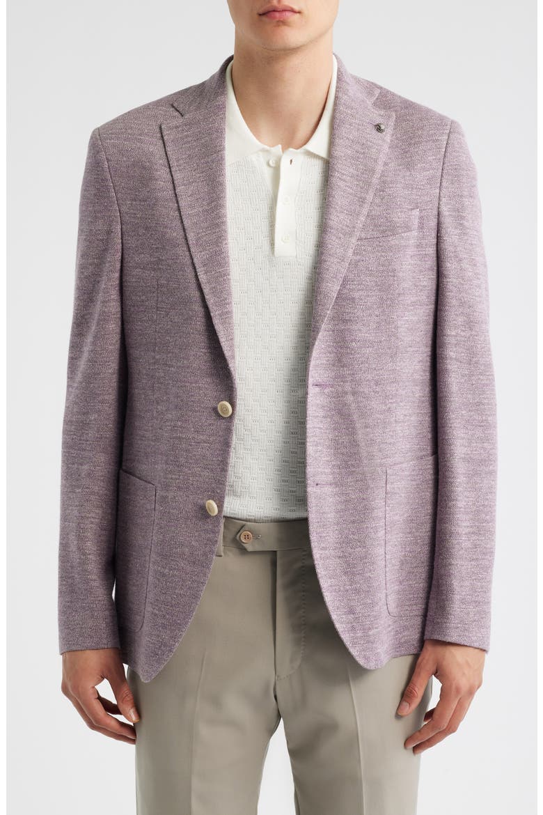 Hampton Lavendar Solid Sport Coat, Main, color, LAVENDER