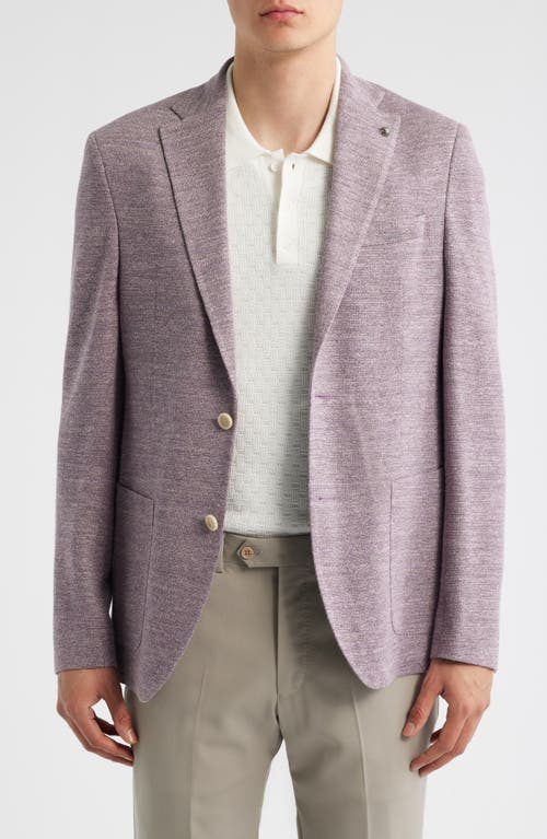 Jack Victor Hampton Lavendar Solid Sport Coat In Pink