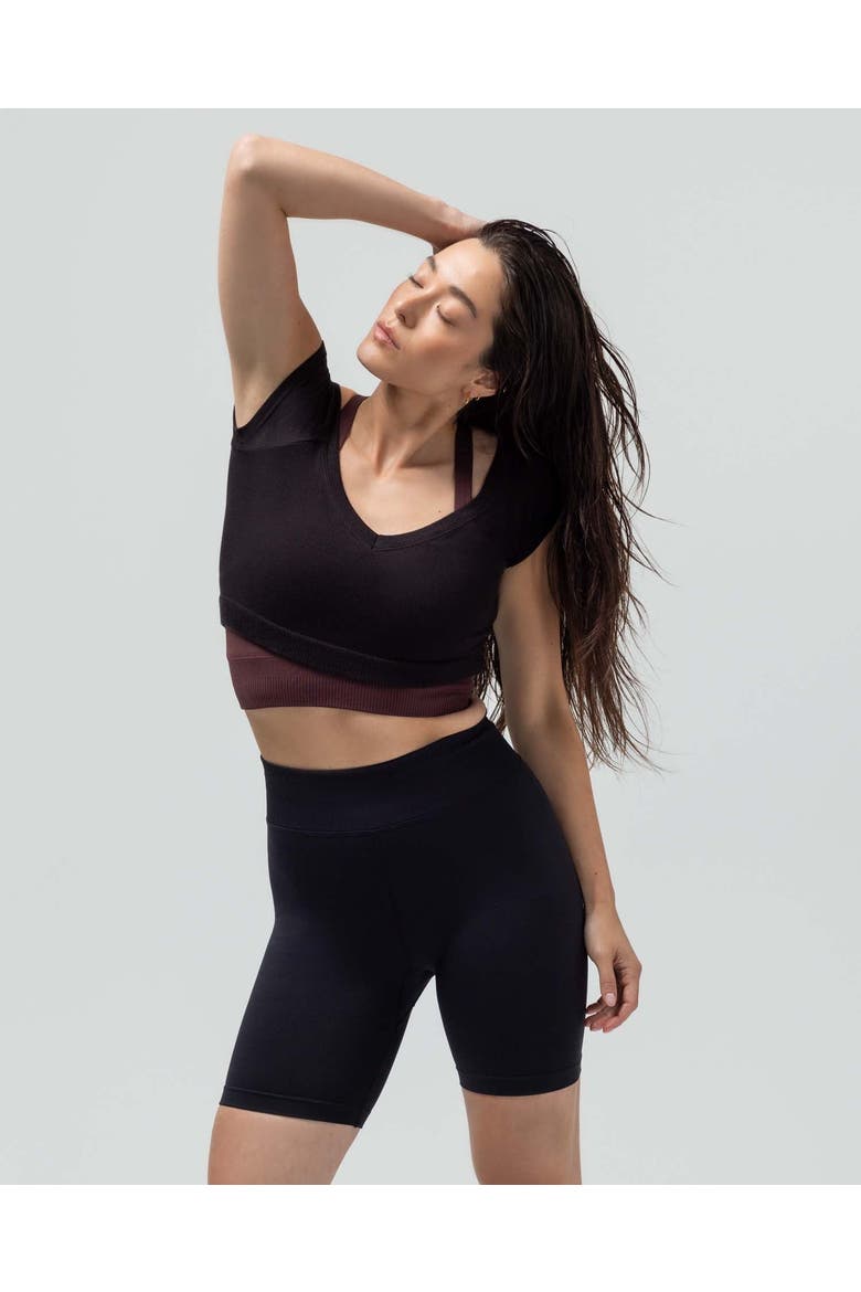 Jersey Biker Short, Main, color, BLACK