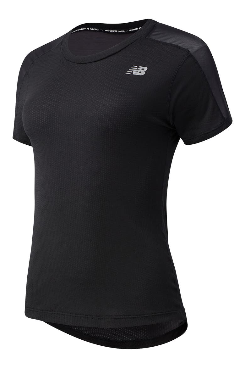 Impact Run Performance T-Shirt, Main, color, BLACK