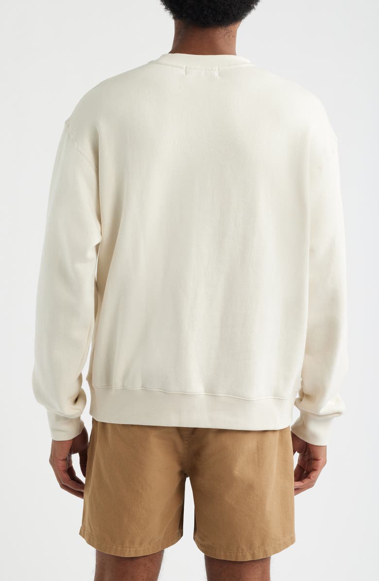 Museum of Peace & Quiet Logo Sweatshirt, Alternate, color, Bone