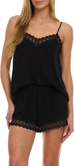 Maven Lace Trim Jersey Short Pajamas