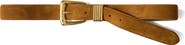 Veronica Beard Arch Suede Belt