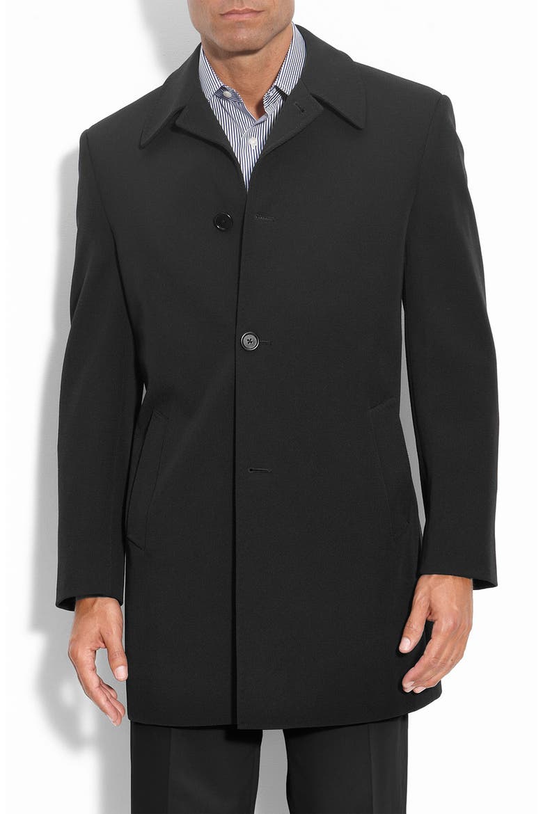 Storm System Overcoat, Alternate, color, BLACK