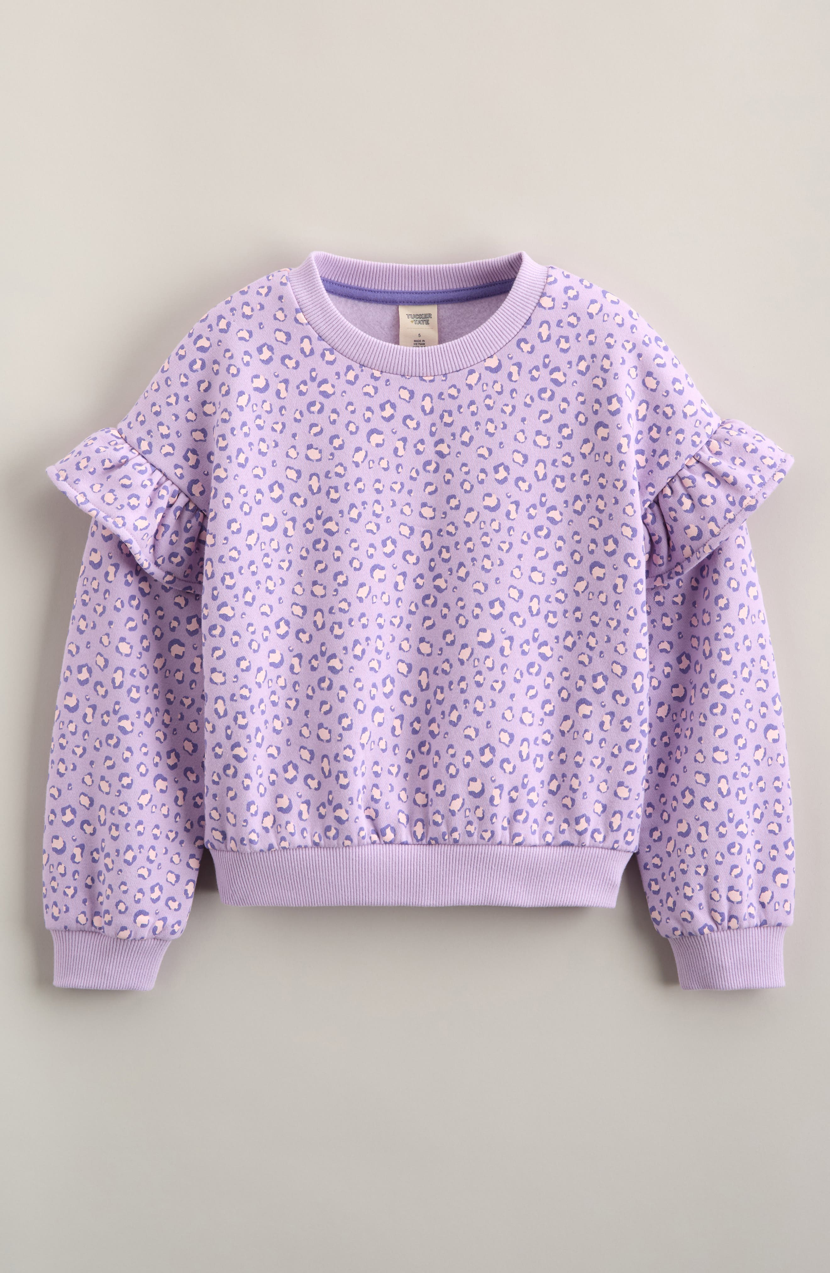 selected PURPLE BLOOM PLAYFUL LEOPARD