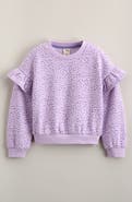 Tucker + Tate Kids' Ruffle Cotton Blend Sweatshirt
