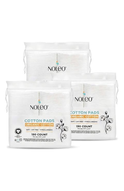 450-Pack Large Organic Cotton Pads