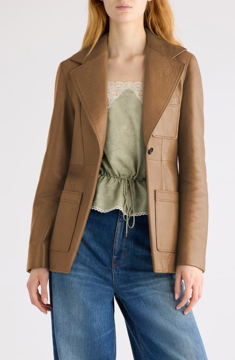 Tailored Leather Jacket