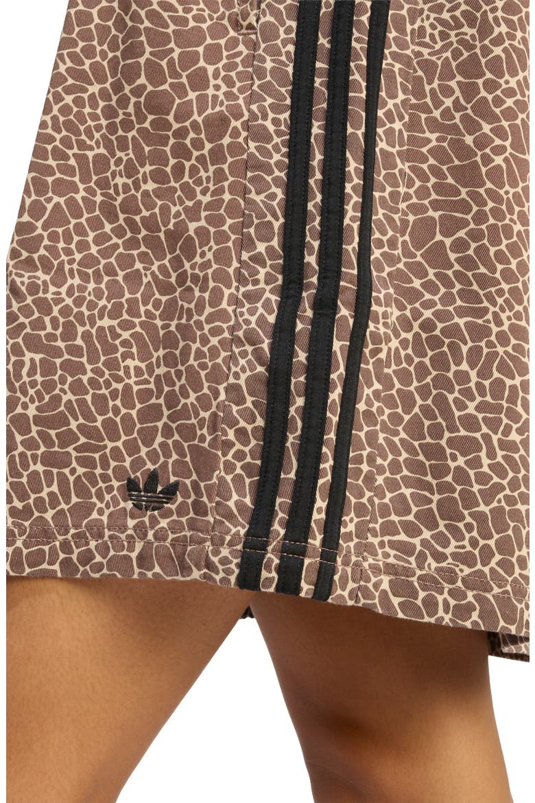 Animal Print Sleeveless Shift Dress, Alternate, color, EARTH STRATA/ STONE KHAKI