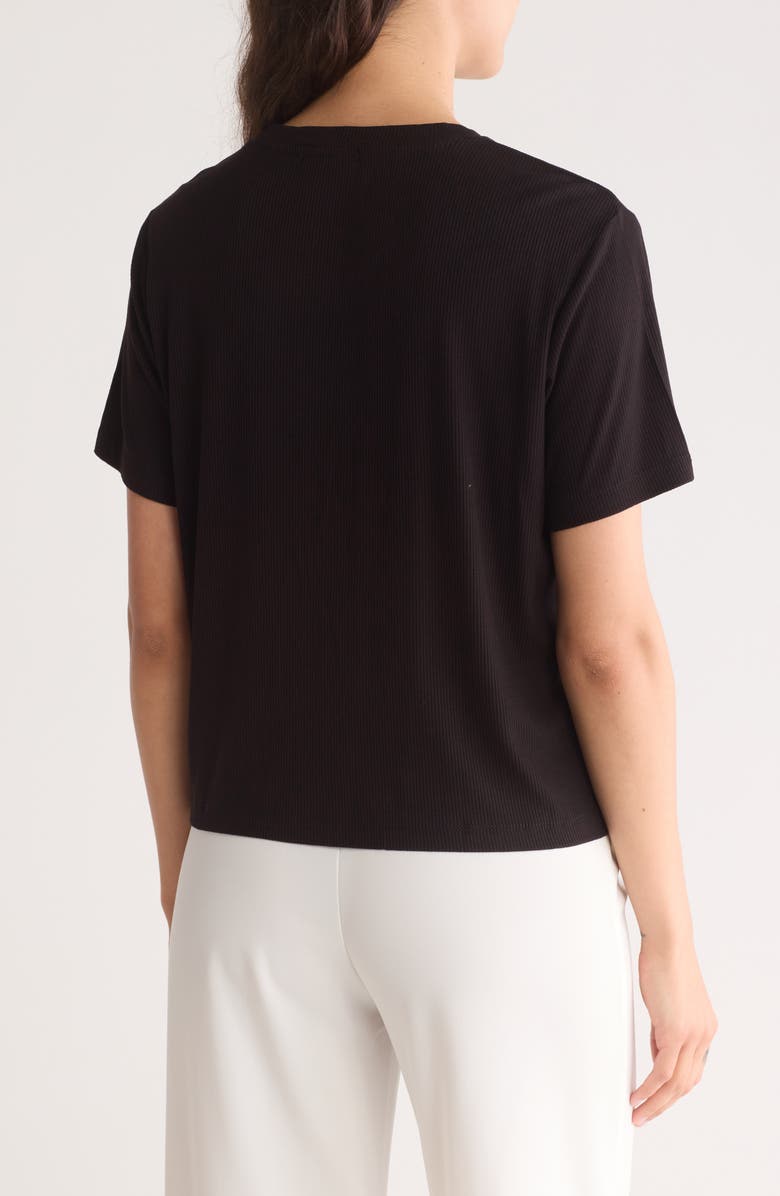 1.STATE Rib Jersey Boxy Crop T-Shirt, Alternate, color, Rich Black