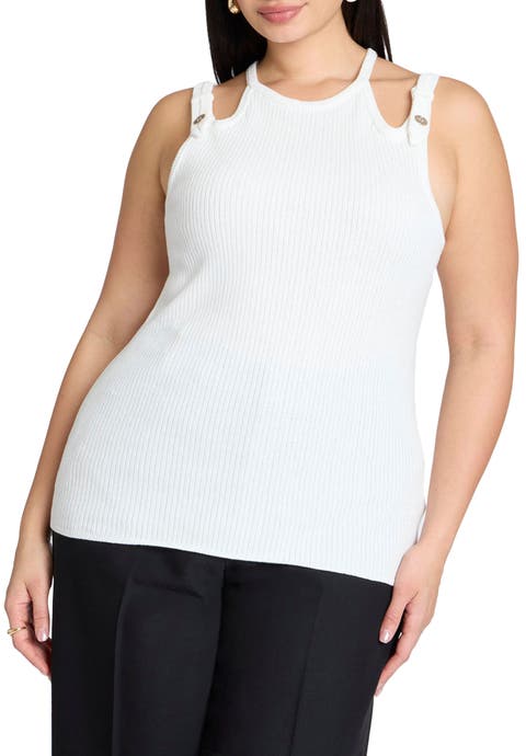 Strappy Racer Tank (Plus Available)