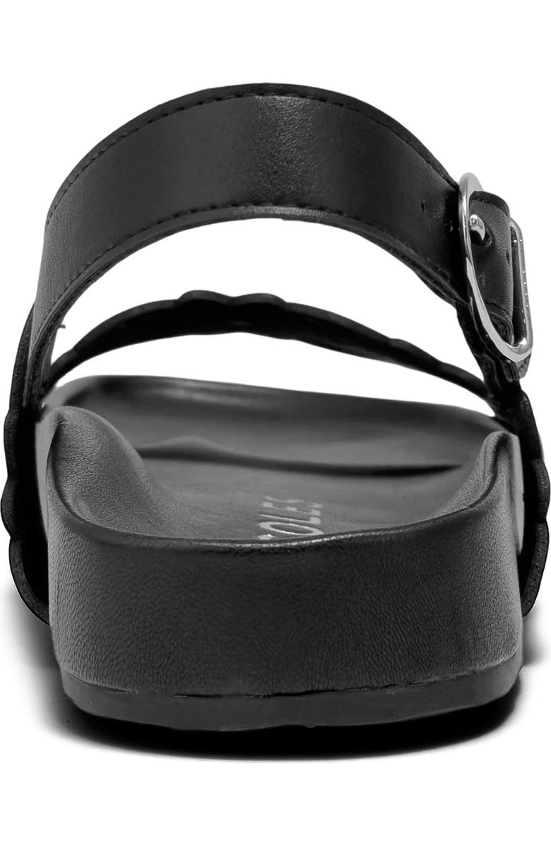 Aerosoles Lily Perforated Slingback Sandal, Alternate, color, Black Perf Fx Nappa