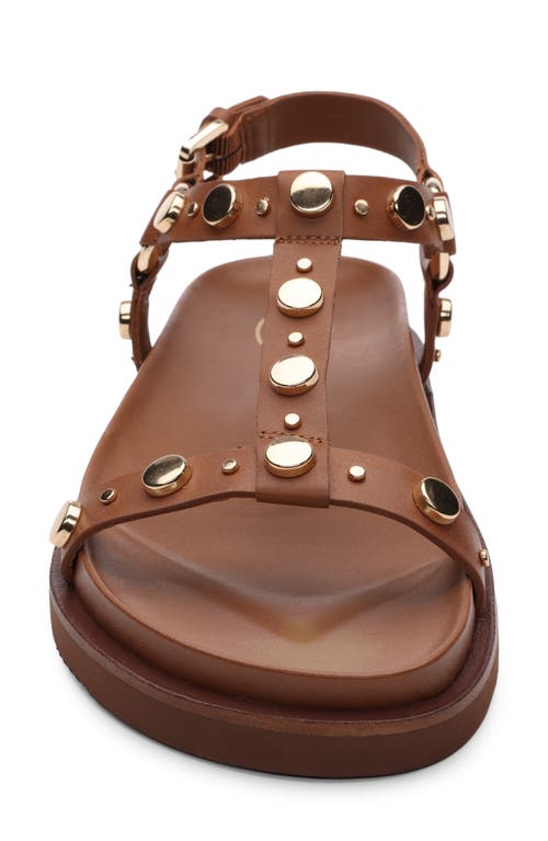 Ash Ugo Cannella Sandals In Camel Brown In Cinnamon