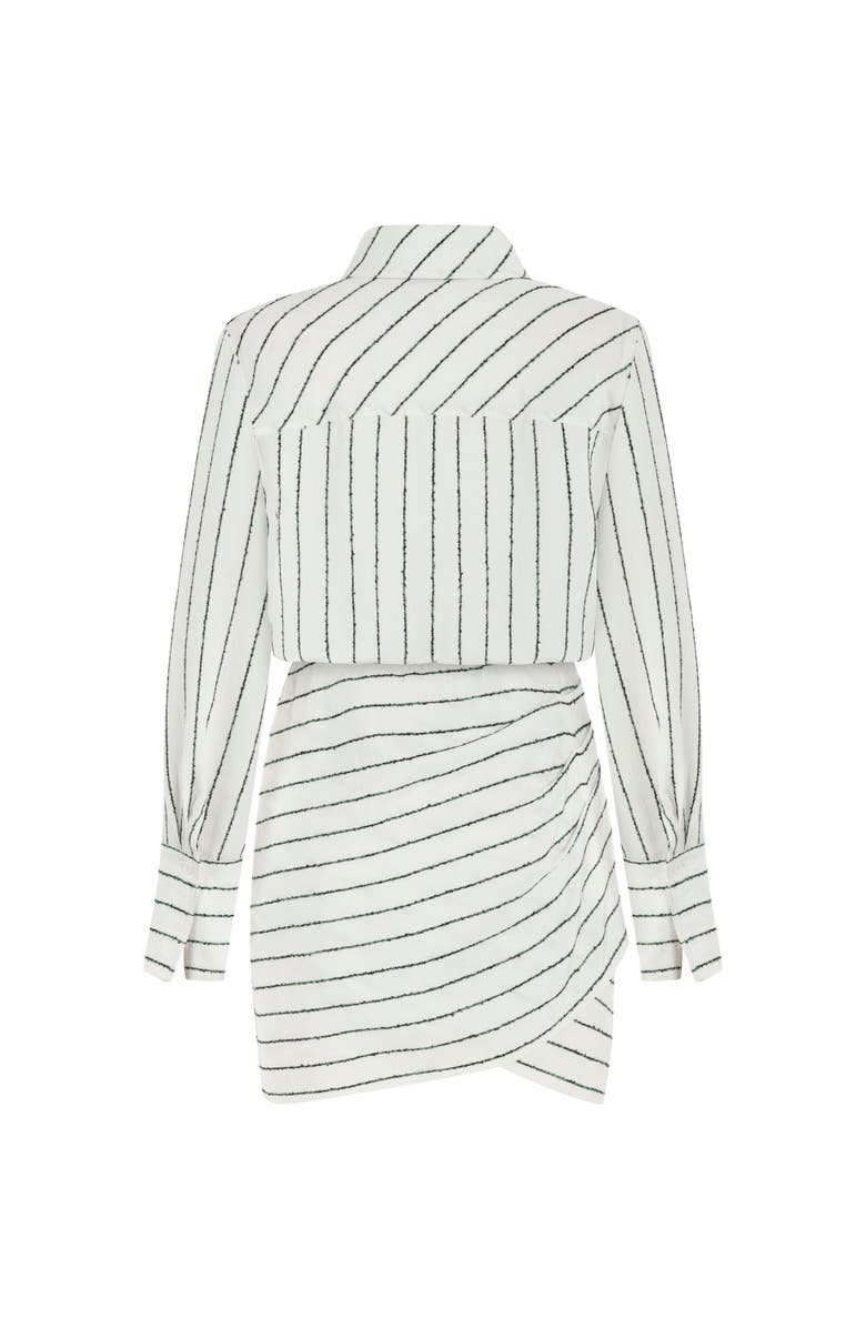 Nocturne Striped Shirt Dress, Alternate, color, 