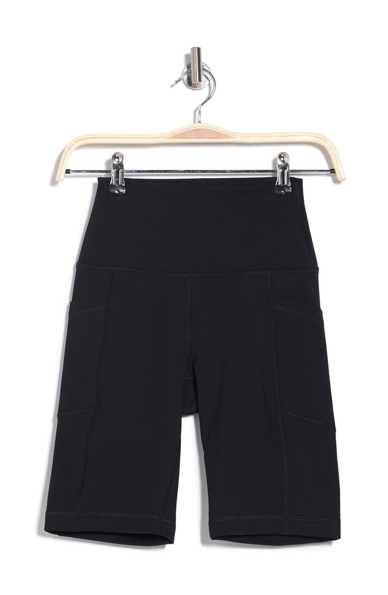 90 DEGREE BY REFLEX Superflex Elastic Free Pocket Bike Shorts, Alternate, color,