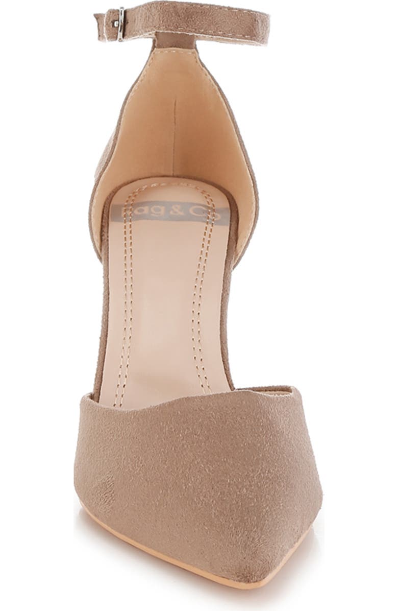Rag & Co Ushra Pointed Toe Pump, Alternate, color, Taupe