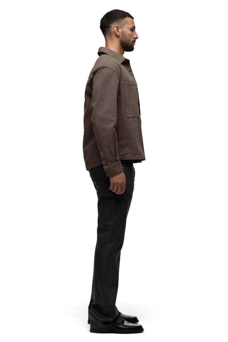 Walker Coated Kick Flare Jeans, Alternate, color, COATED PHANTOM