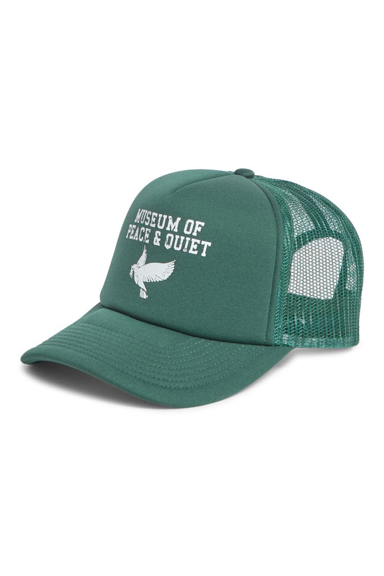 P.E. Trucker Hat, Main, color, FOREST