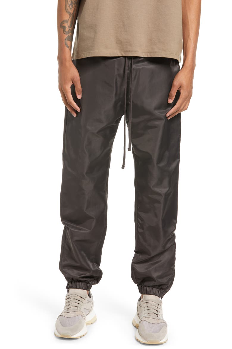 Taslan Track Pants, Main, color, IRON