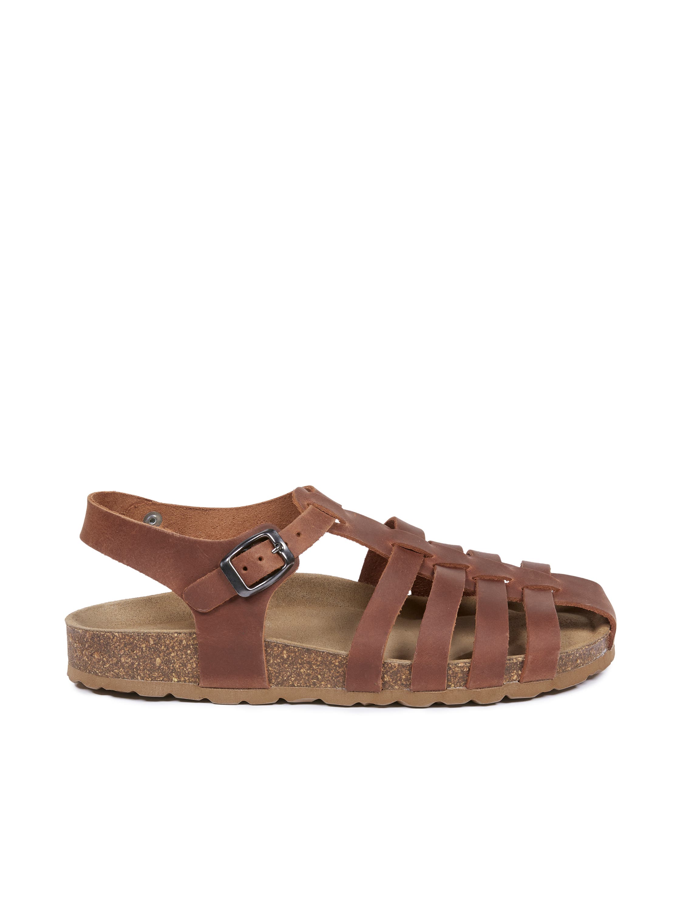 Celtic & Co. Fisherman's Sandal, Main, color, Rust
