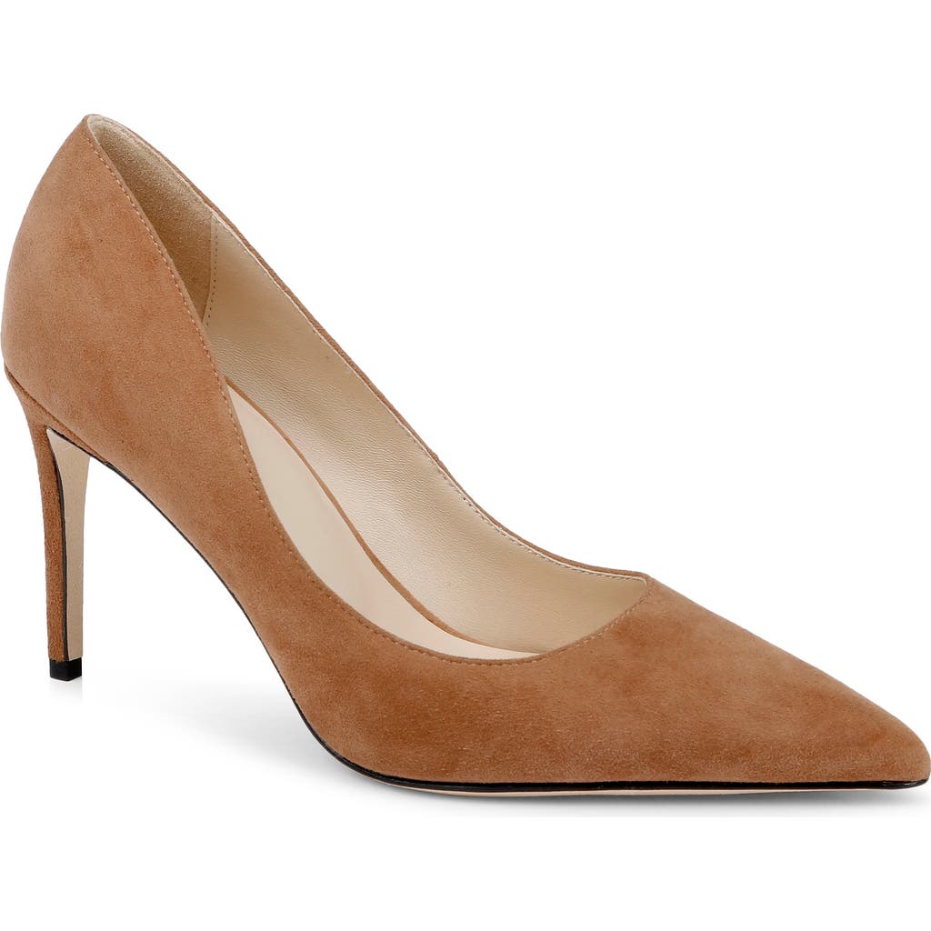 L Agence L'agence Maelle Pointed Toe Pump In Sand