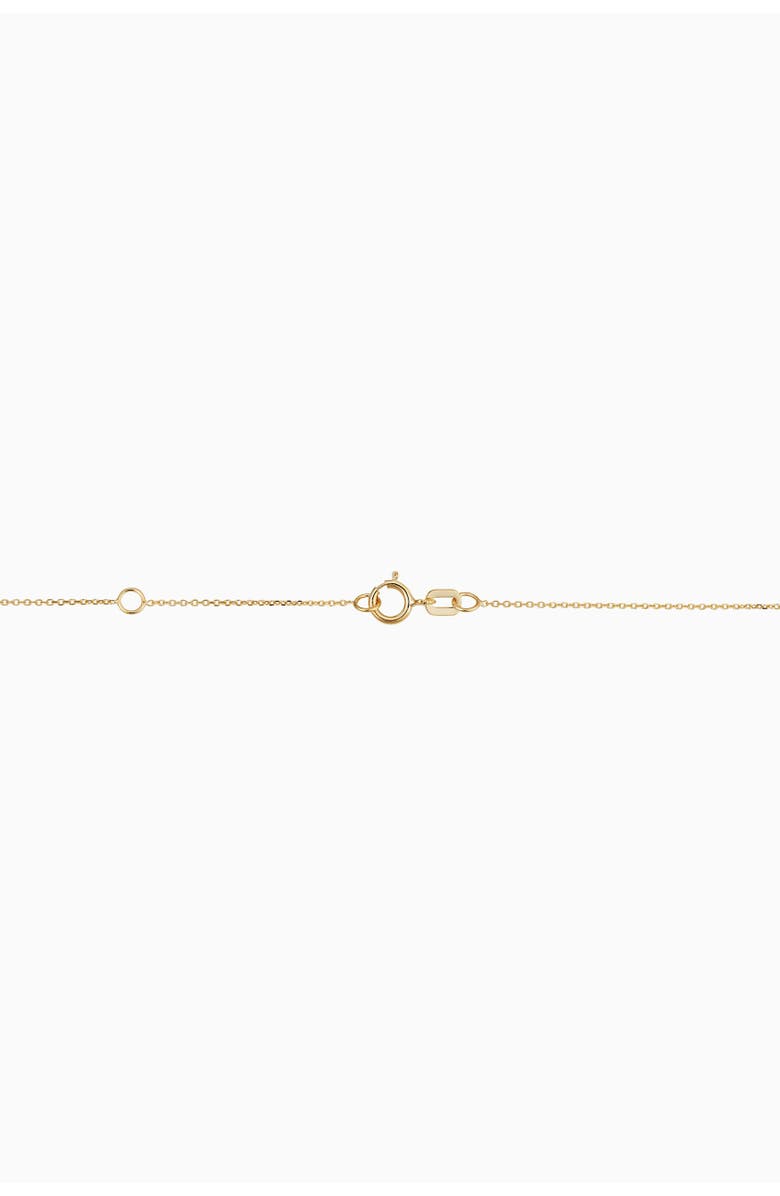 14K Yellow Gold Vicenza Drop Necklace