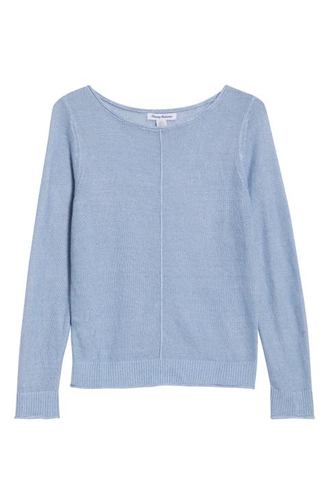Cedar Relaxed Fit Linen Sweater