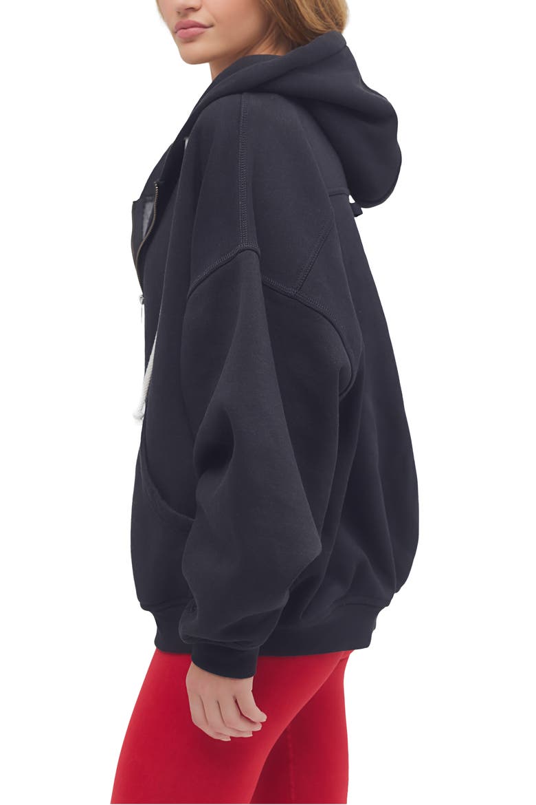 Final Call Full Zip Hoodie, Alternate, color, BLACK