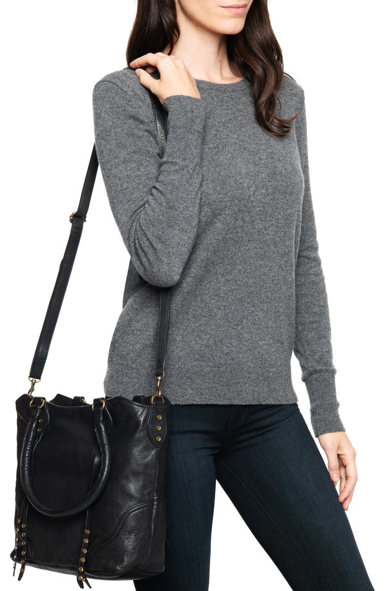 FRYE AND CO Dallas Leather Tote, Alternate, color,