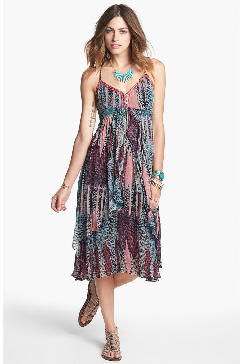 'Sea Gypsy' Dress, Main, color, BLACK COMBO