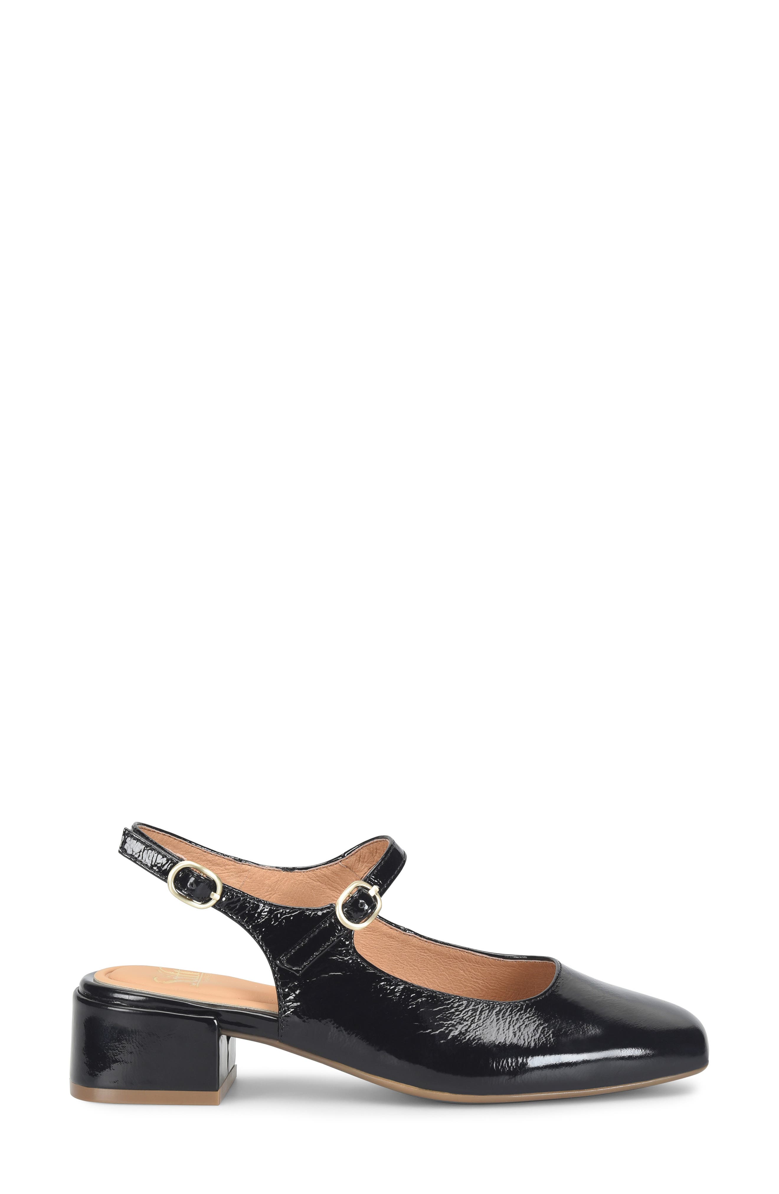 Söfft Leyla Slingback Mary Jane Pump, Alternate, color, Black