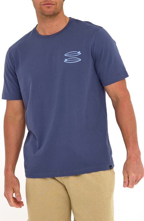 Soft Wash Summer Surf Graphic T-Shirt