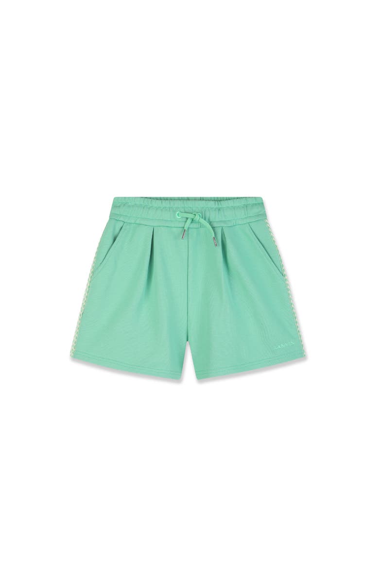 Lanvin Fleece Shorts, Alternate, color, Jade