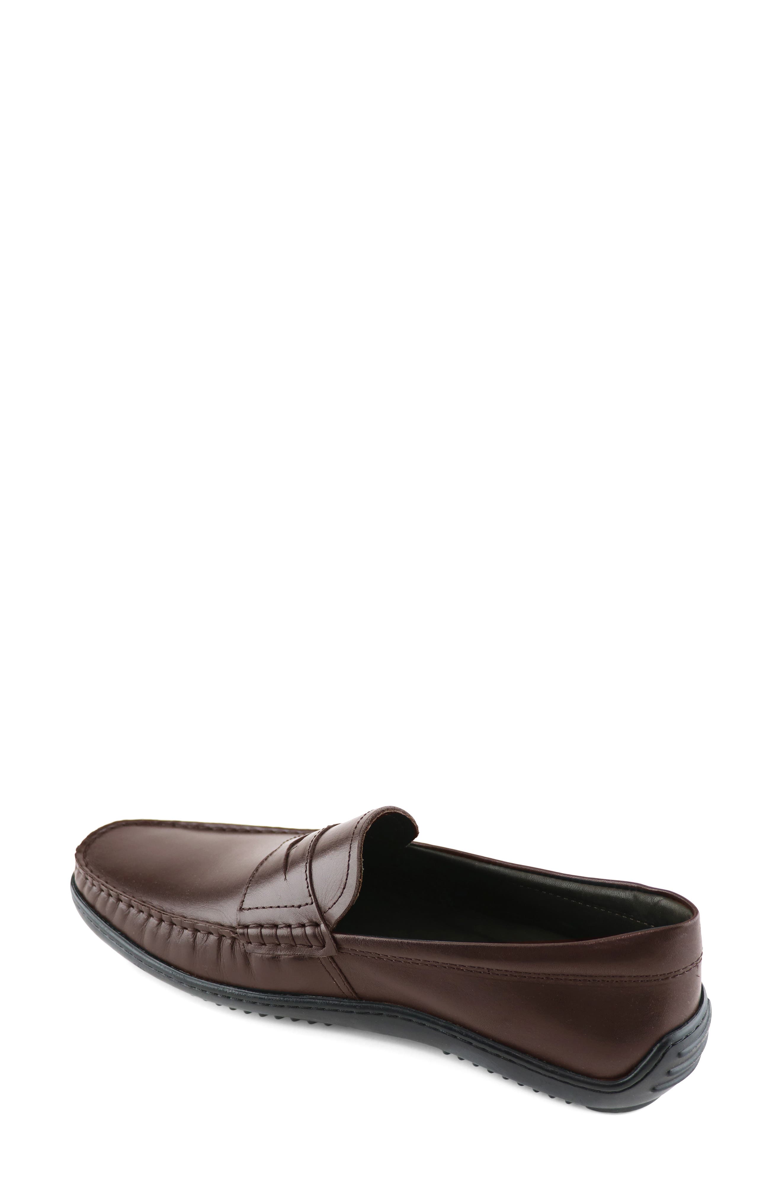 Park Hill Driving Shoe, Alternate, color, BROWN NAPA