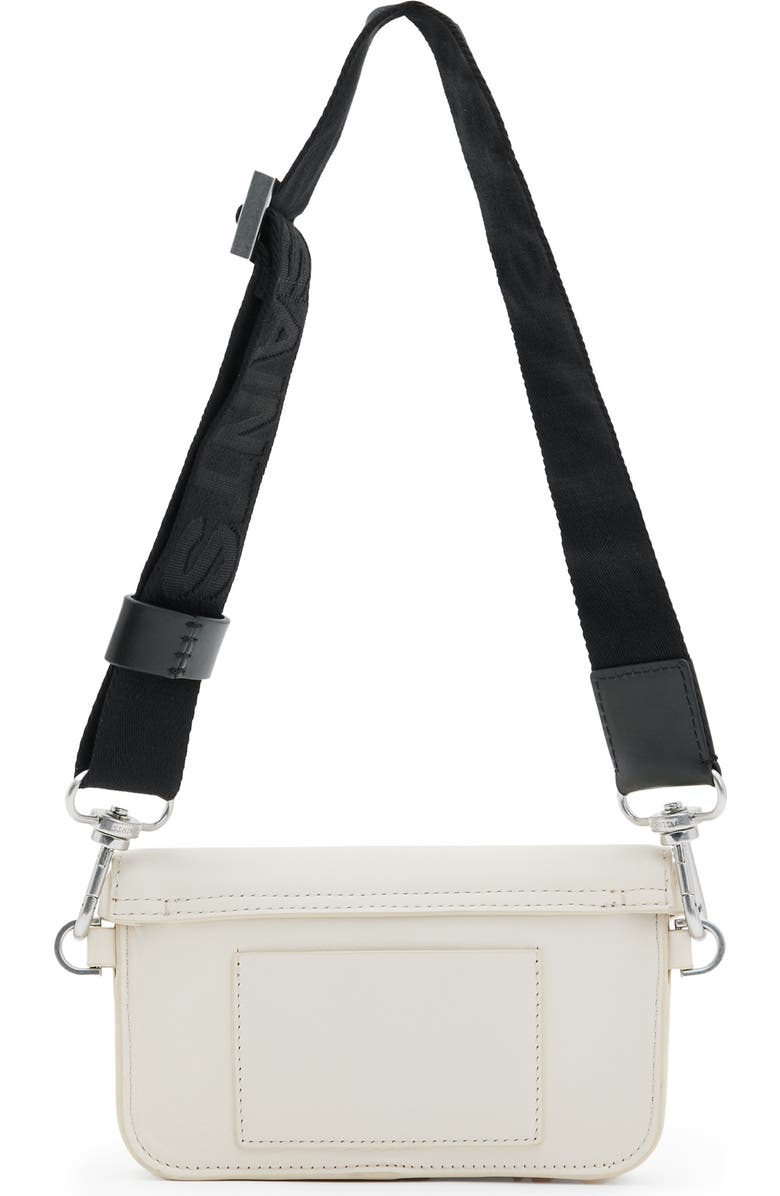AllSaints Zoe Leather Crossbody Bag, Alternate, color,