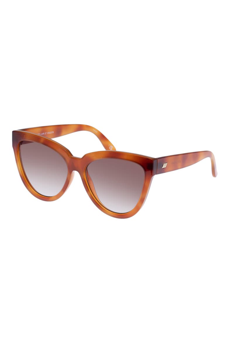 Liar Liar 57mm Cat Eye Sunglasses, Alternate, color, VINTAGE TORT