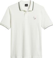 PS Paul Smith Regular Fit Tipped Cotton Piqué Polo