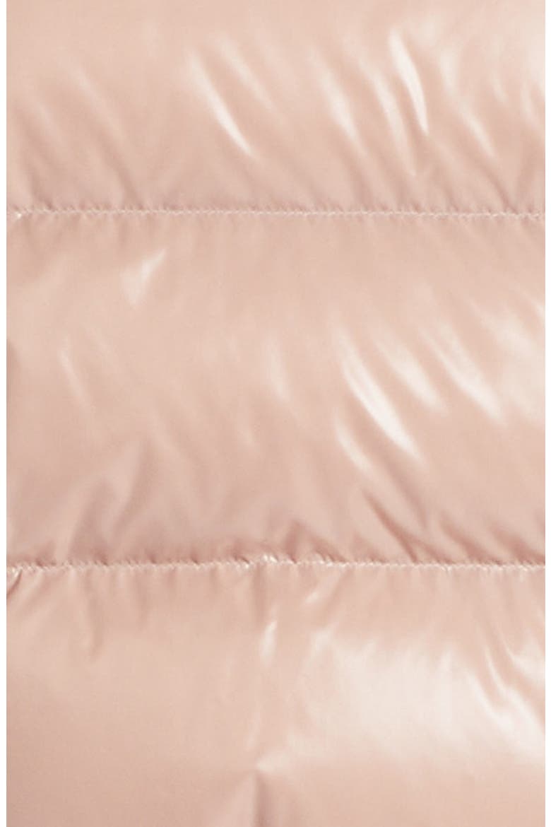 Alpiste Down Hooded Puffer Vest, Alternate, color, PINK
