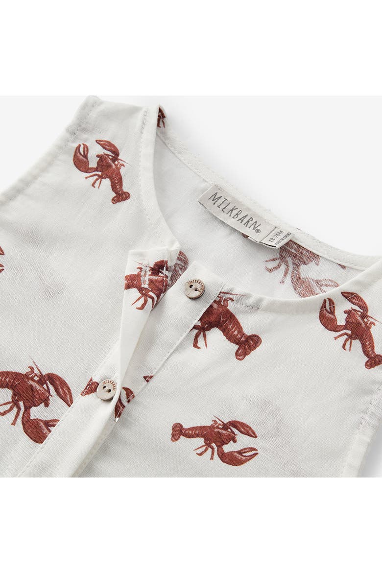 Tank Top Shortall, Alternate, color, Cream Lobster