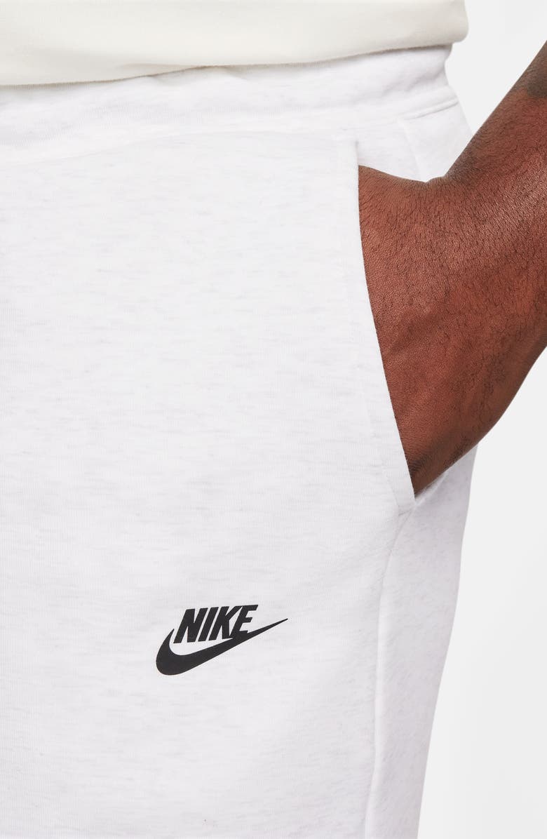 Nike Tech Fleece Sweat Shorts, Alternate, color, Birch Heather/ Black