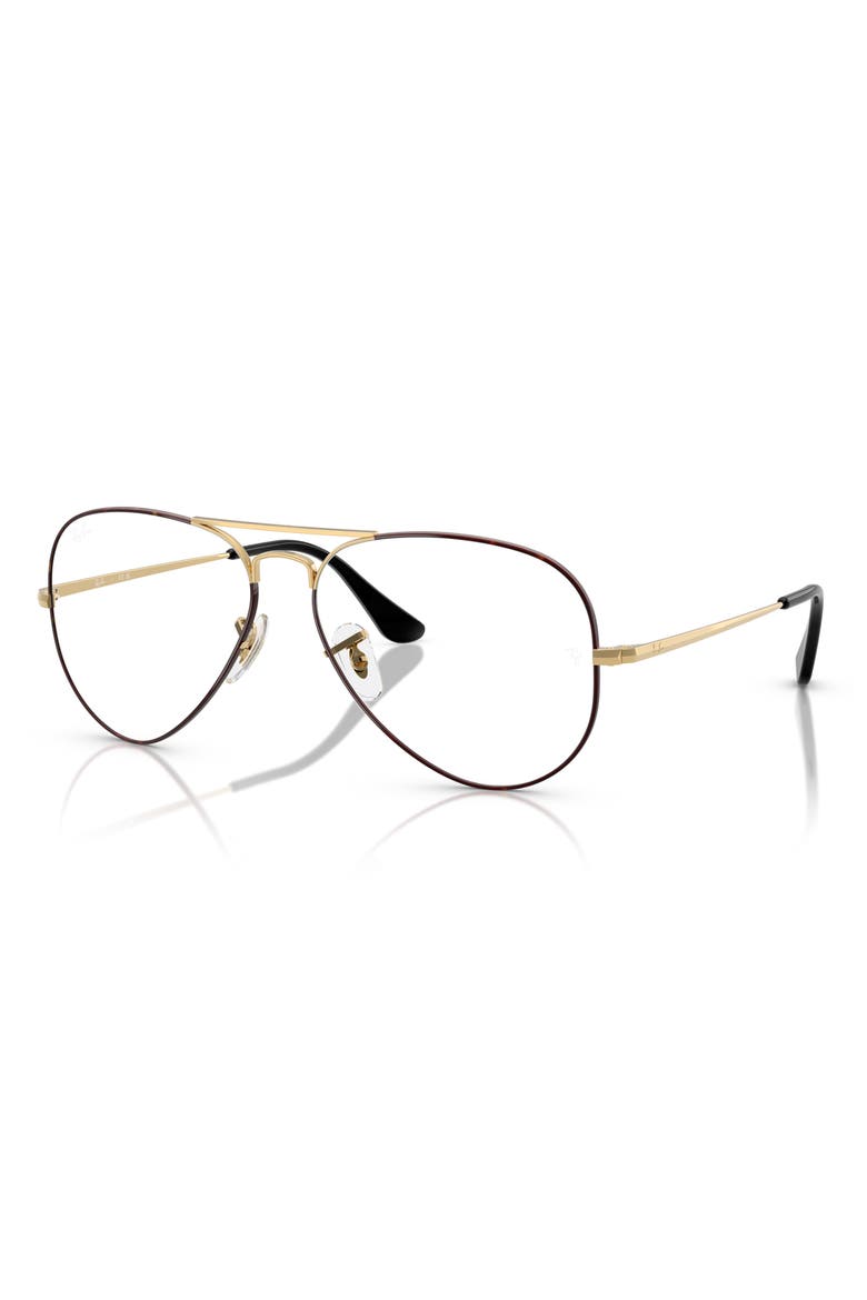 6489 58mm Optical Glasses, Alternate, color, BLACK