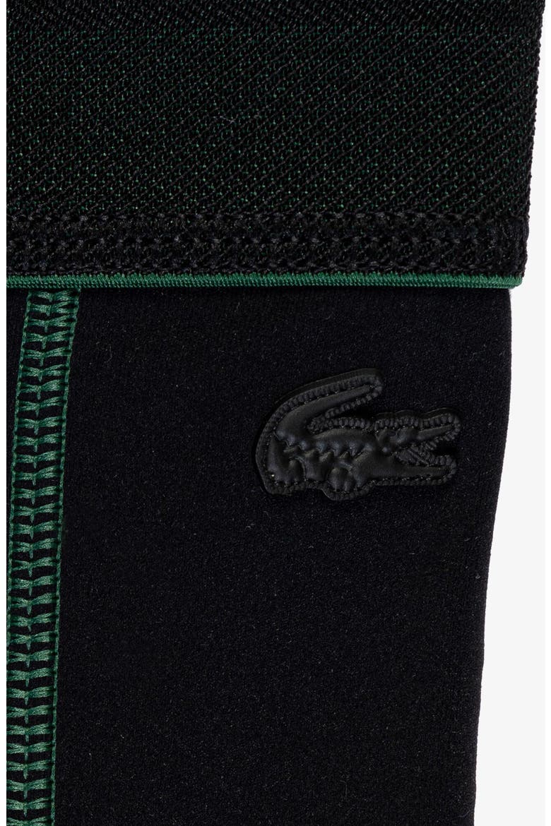 Zip Hem Leggings, Alternate, color, BLACK