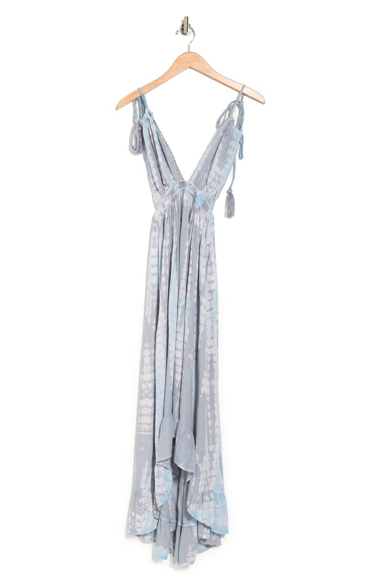 BOHO ME Tie Dye Maxi Halter Dress, Alternate, color, 