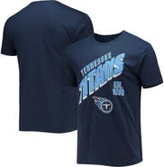 Junk Food Men's Junk Food Navy Tennessee Titans Slant T-Shirt